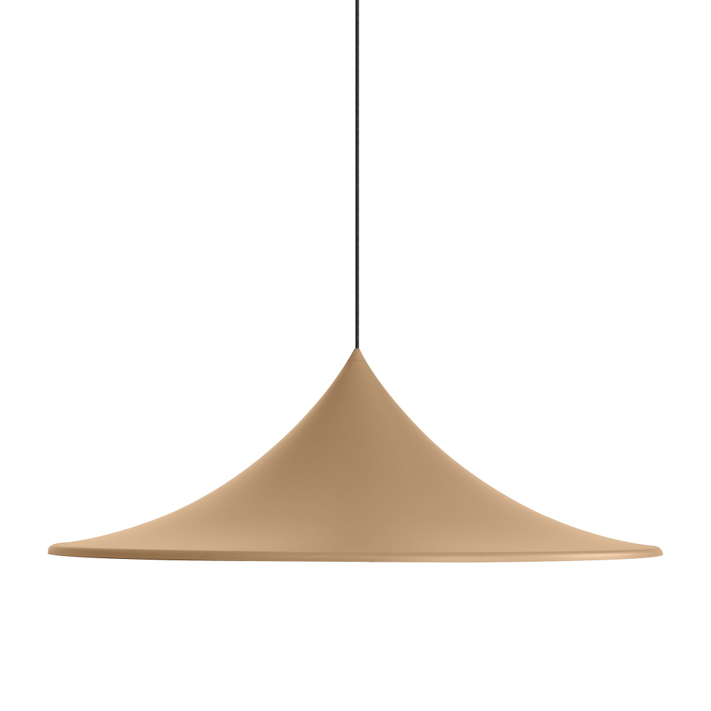 Golden Lighting Vistara 1-light 35in Pendant in Latte